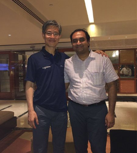 Srivatsa-Subramanya-with-Prof Oh